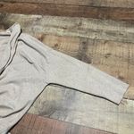 Pact  Wmns Beige Organic Cotton Ribbed Sleeve Open Front Cardigan Sweater Sz M/L Photo 5