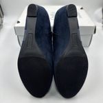 Croft & Barrow Boots Womens 7.5 Ocelote Ankle Ortholite Booties Blue Suede Wedge Photo 11