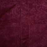 Chico's Chico’s‎ Size 3 Velvet Paisley Fleur De Lis Printed Jacket Blazer  XL Boxy Photo 8