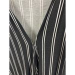 Lascana Wrap Front Striped Jumpsuit Size 12 Black Photo 4