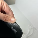 Michael Kors Black Leather Nadia Flat Mules loafers 10 slip on Photo 10