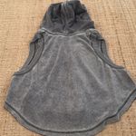 Free People  Movement Gray Sleeveless Hoodie Size XS Photo 5