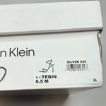 Calvin Klein  Tegin Strappy High Stiletto Dress Sandals- Silver- Size 6.5M Photo 2