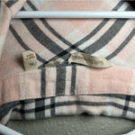 Soft Surroundings pink plaid flannel dress with pockets women’s size XL Photo 10