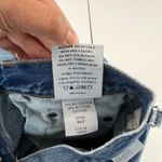 Boyish Billy Greed Womens 25 Blue Denim Cotton High Rise Medium Wash Button Fly Photo 9