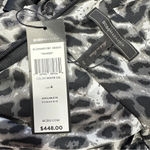 BCBGMAXAZRIA NWT  100% Silk Monse Evening Maxi Dress Sleeveless Animal Print 4 Photo 7