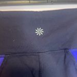 Athleta  High Rise Flow Stripe Chaturanga‎ Capri Crop Workout Yoga Pants size S Photo 5