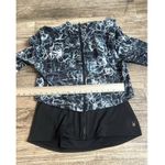 Spyder  Active GYM Womens Long Sleeve Full Zip Jacket Black White Size MEDIUM #70 Photo 3