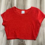 Aerie Offline Summer Lights Terrycloth Cropped Tee Shirt Women’s XS Photo 1