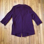 Wynne Layers NWOT Women's Deep Purple Knit Cardigan Photo 6