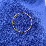 Juicy Couture  Terrycloth Dress Y2K-Style Size Small‎ Lace-Up Sides Slits Blue Photo 11