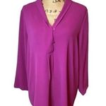 Preston & York  Blouse Size L 100% Polyester Photo 0