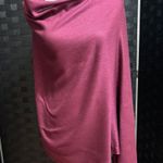 Wine Burgandy Pashmina Shawl Wrap Scarf Wedding Bridesmaid Evening Dress Elegant Red Photo 0