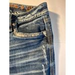 Rock & Republic Women Jean Sz 31 Manisa Studs rhinestones Bling Cropped Western Photo 7