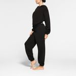 SKIMS COTTON FLEECE HOODIE, Black, Large, $80 Photo 2