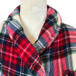 Ralph Lauren Lauren multicolored plaid long sleeve collared long bath robe small Photo 5