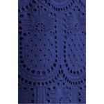 Farm Rio  Embroidery Pineapple Eyelet High Waist Wide Leg Pants Sz Medium NWT Photo 4