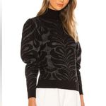 Keepsake the Label Said it High Neck Knit Sweater Top Size S Preowned Black Photo 7