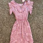 Chelsea and Violet  NWT flutter sleeve ruffle dress Photo 0