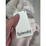 Splendid NWT Off White Marled Wool Blend Winter Scarf Neutral Minimalist Photo 4