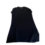 Market & Spruce Essential Pocket Tee Shirt Dress Black 2x Photo 3