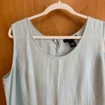 Mercer & Madison Woman 20W Sleeveless Light Blue Linen Maxi Dress‎ Summer Photo 4