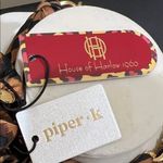 House Of Harlow/Piper K Animal Print Necklace and Bracelet Set Gold Photo 1