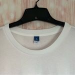 Old Navy  White Cutwork-Sleeve Mixed Fabric Top Size XL TALL Photo 4