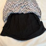 Adam Levine New w/ Flaws Chevron Body Hugging Midi Dress Woman’s Size Medium Black Multi Photo 12