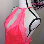 Victoria's Secret Victoria’s Secret bright pink sexy lace babydoll lingerie Photo 2