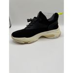 Steve Madden Shoes Women 7 Black NY90 Cinch Tie Myles Sneaker Fashion Outdoor Photo 2