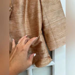 Kay Unger Vintage  New York Rose Gold Silk Blazer Jacket Women’s Size 10 Medium M Photo 3