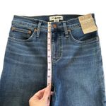 Madewell  Mid-Rise Kick Out Jeans Ankle Length Women’s Size 26 Stretch Denim NWT Photo 5
