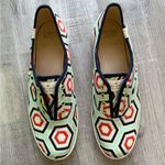 Kate Spade KEDS x  Women’s Sz 8 Slip on Shoes Canvas Printed Shapes Photo 3