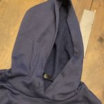 PRETTYGARDEN  love navy oversized sweatshirt sz M casual‎ spell out hoodie hooded Photo 2