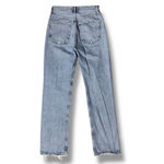 AGOLDE  90s Pinch Waist Hi-Rise Straight Ankle Button Fly Jeans Women 26 Backdrop Photo 3