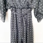 Allyson Black Shimmer Polka Dot Dress Size Small Photo 8