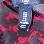 Gap  Floral Mini Dress in Navy and Burgundy, Drop Waist size M Photo 14