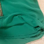 Naked Zebra Green Sleeveless Blouse - Size Small - Gently Used Photo 4