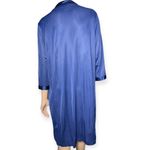 Vanity Fair Vintage  Blue Women's Satin Nightgown size L Photo 3