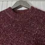 Raga  Kylie High Neck Pink Tinsel Sweater Photo 2