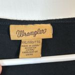 Wranglers Black Bell Sleeves Blouse Shirt Top Size XXL EUC #1638 Photo 5