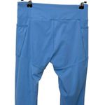 Gymshark  Poise Leggings Malibu Blue Women’s Size Medium High Waist Ankle Length Photo 5