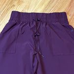 Apana Women's Plum Purple Lightweight Jogger Pants Size L Photo 3
