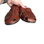 Madewell - The Dixson Brown Leather Fisherman Mule Sz 8.5 Photo 3