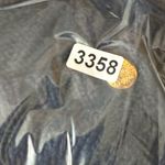 CHAPS Breton Striped Cotton Knit Sweater Gold Button Detail Nautical XL READ Photo 9