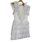 Majorelle  Janey Mini Dress in White Photo 4