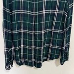 Rails  Hunter Plaid Flannel Button Down Shirt Forest Green Navy White Size Large Photo 10