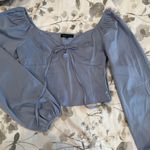 Kendall + Kylie  Periwinkle Blouse  Photo 0