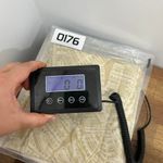 J. McLaughlin  Reed Scarf NWT‎ $98 100% Wool Shaw Geo Palm Tan White Neutral Photo 4